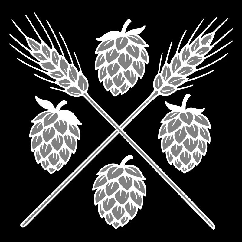 Houblon et orge - bière