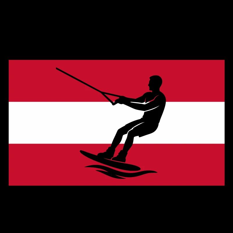 Austrian Wake Crew Wakeboard Shirt