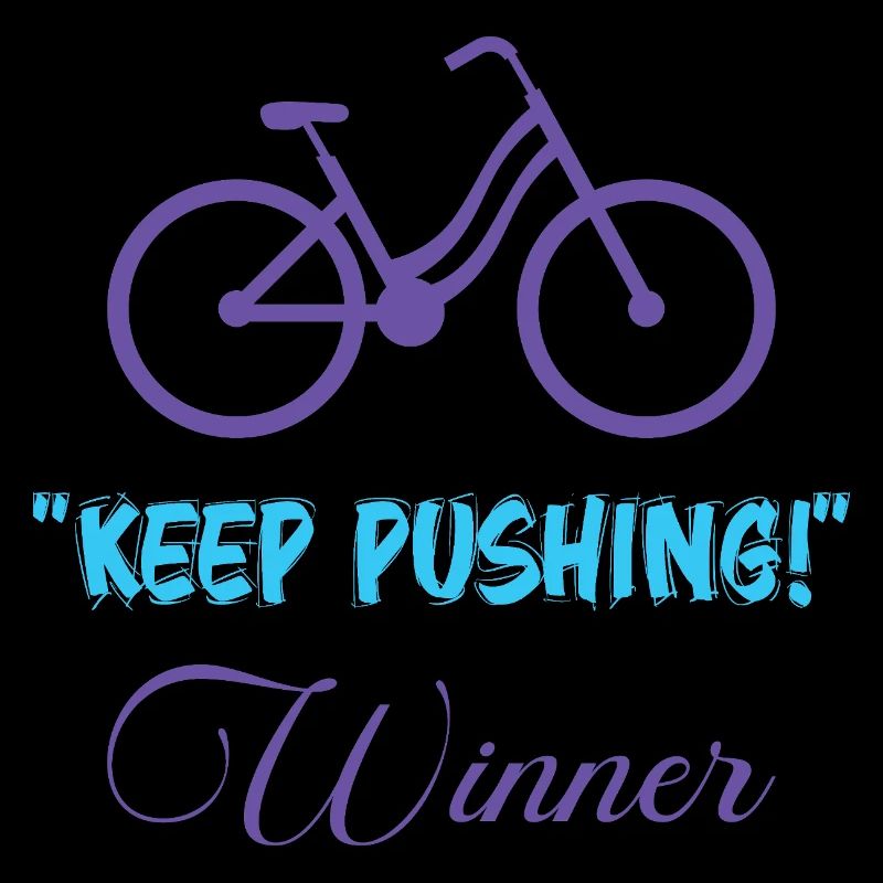 Vélo Motivation – Keep Pushing Design Minimal