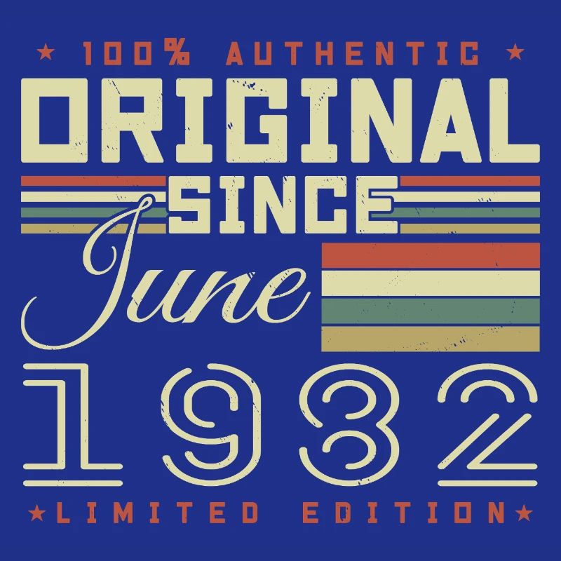 Geburtstagsgeschenk Juni 1982, Geschenk Juni 1982