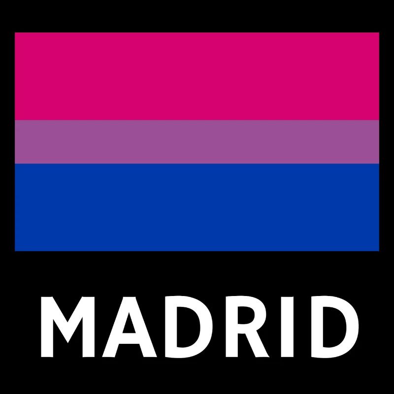 Bi Pride Flag Madrid