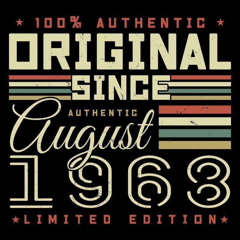August 1968 Retro August 1968 August 1968 Anniversary