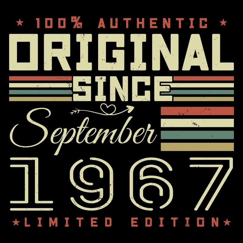 Septembre 1967 septembre 58e anniv édition limitée