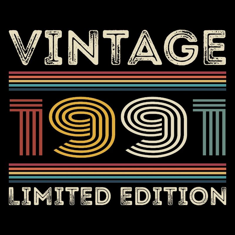 1991 Geburtstag 1991 Retro 1991 Geschenk 1991