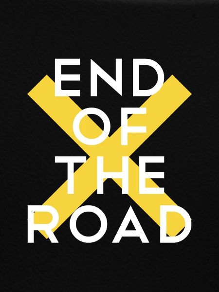 EndeDerStraße X Gelb Grafik