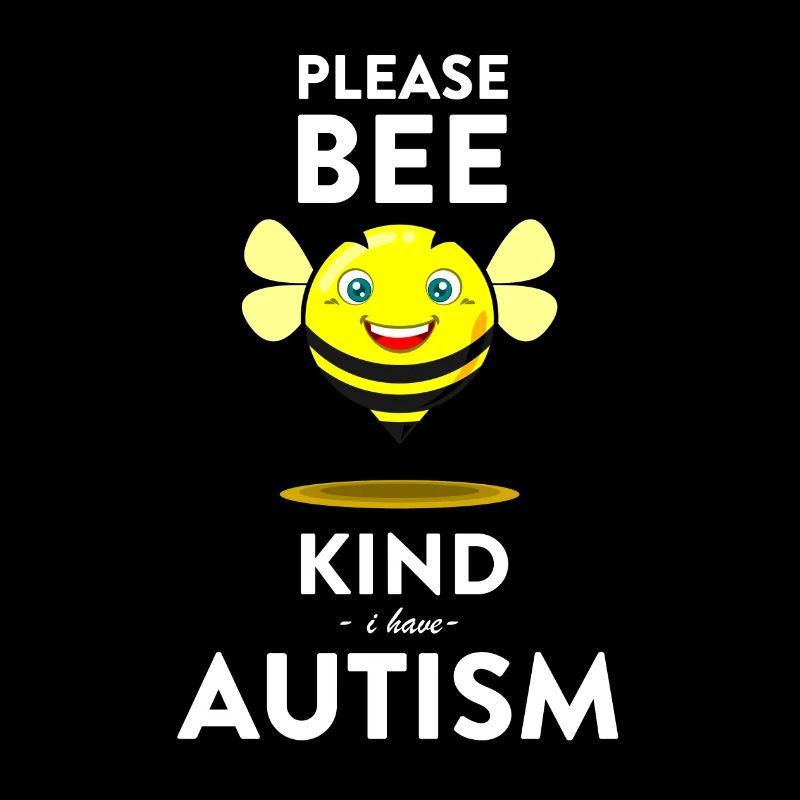 Une abeille avec un message pour l’autisme