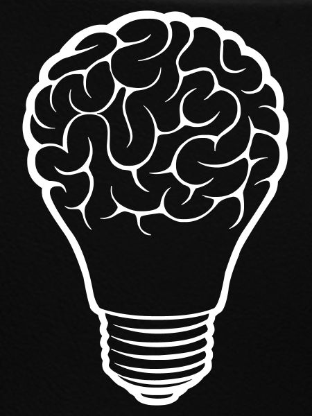 Light Bulb Light Brain