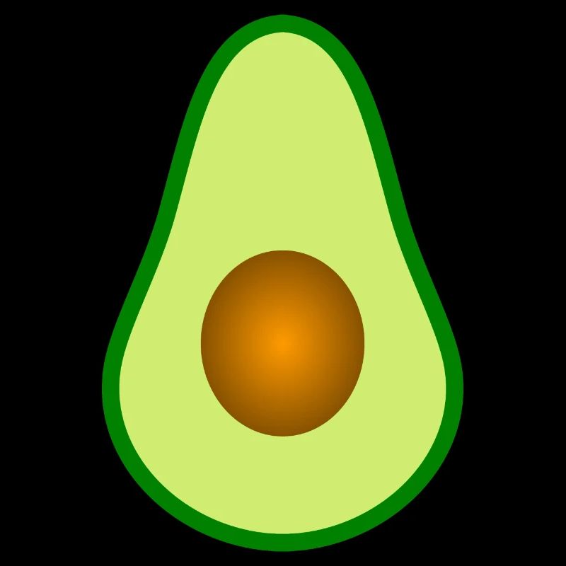 Avocado with core design to personalize