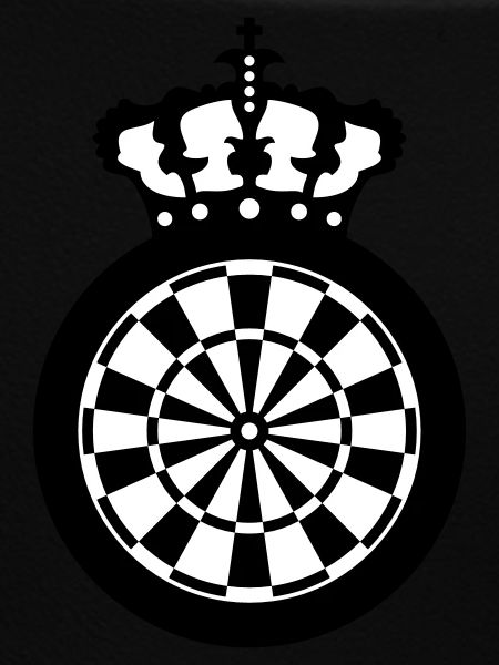 Dart Scheibe Krone