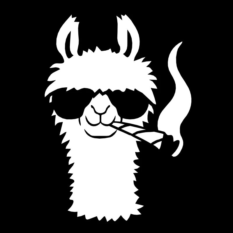 Lama Mit Joint
