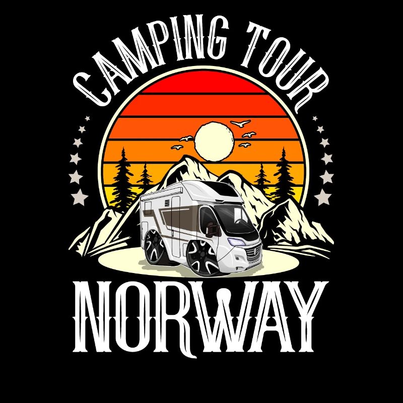 Camping Camper Camping Norvège