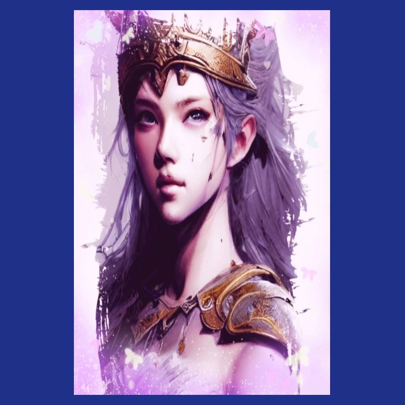 Valkyrie Amazon Warrior Fine Art Affiche