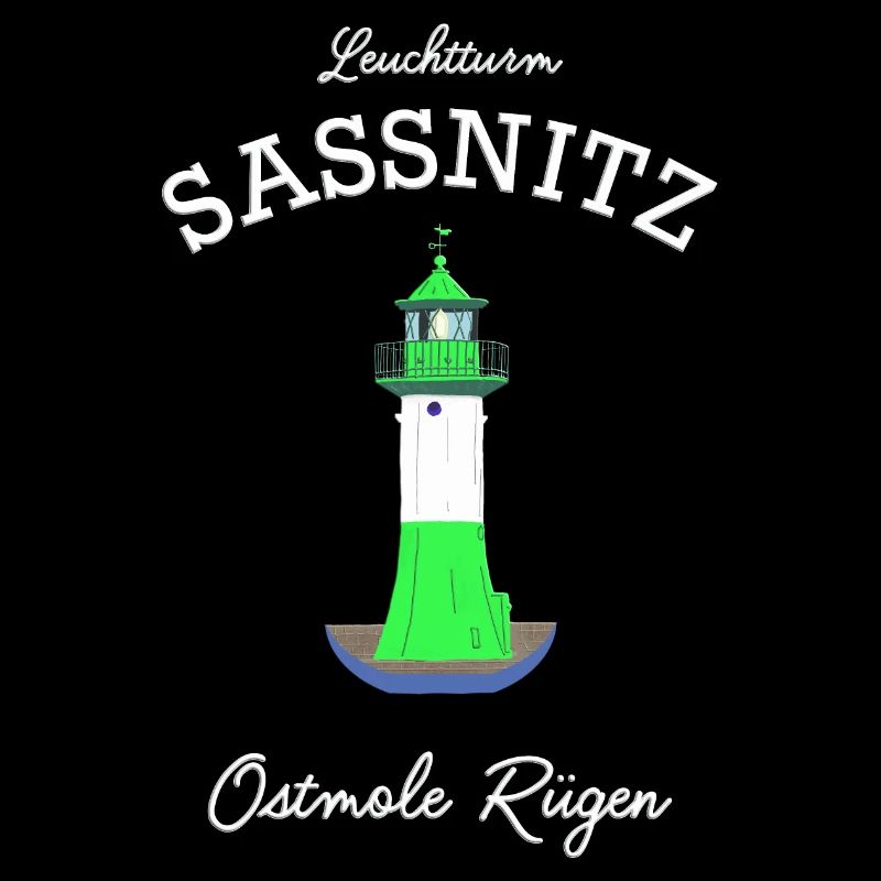 Rügen, Leuchtturm Sassnitz Ostmole, Ostsee