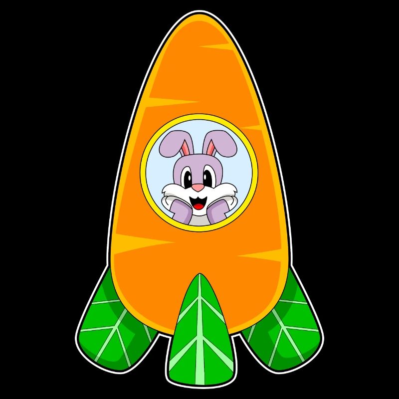 Hase Raumschiff Weltraum