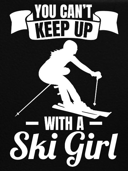 Ski Mädchen