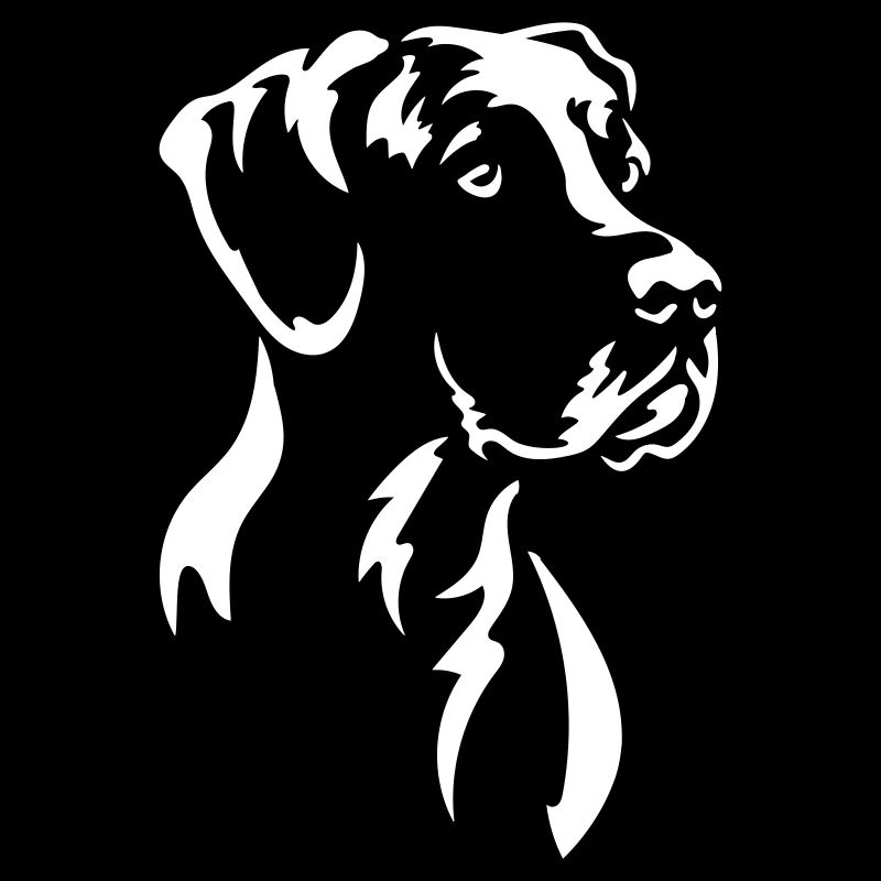 Great Dane Head "Black Edition"