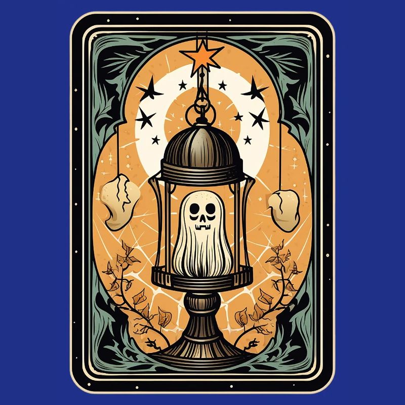 Fantôme dans une cage Cage de Tarot