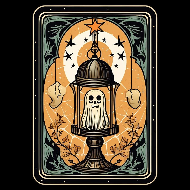 Fantôme dans une cage Cage de Tarot