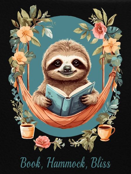 Book, Hammock, Bliss