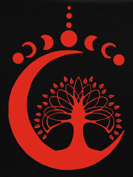 Red Lunar Tree