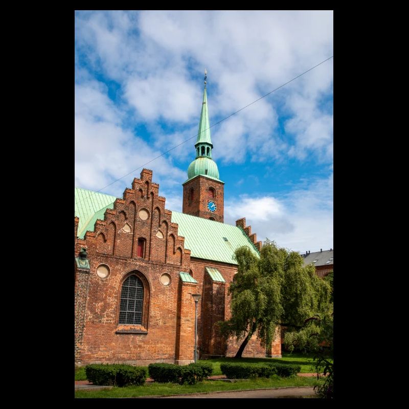 Église abbatiale (Klosterkirken), ville d’Aarhus, Danemark