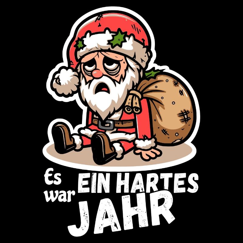 Lustiger Weihnachtsmann Spruch