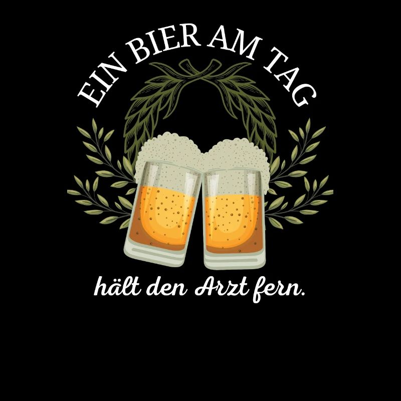Bier Spruch Bier ist immer die Antwort