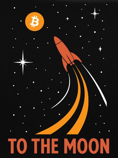 Bitcoin zum Mond