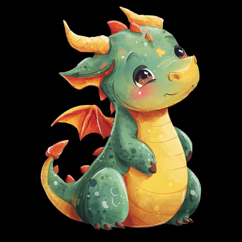 Süßer Baby Drache