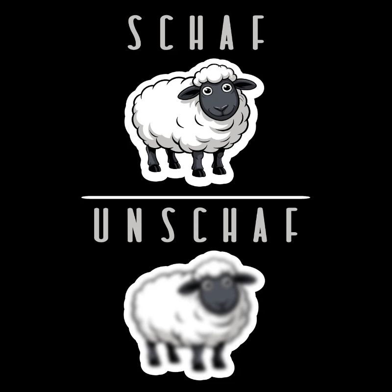 schaf unschaf humor