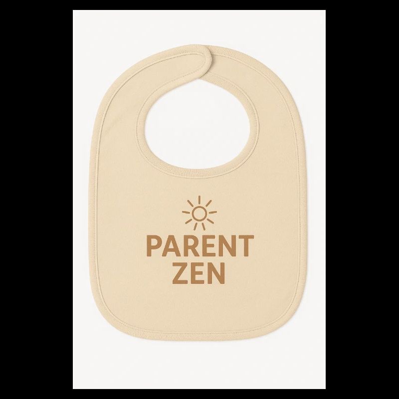 Cooles Zen Baby Lätzchen