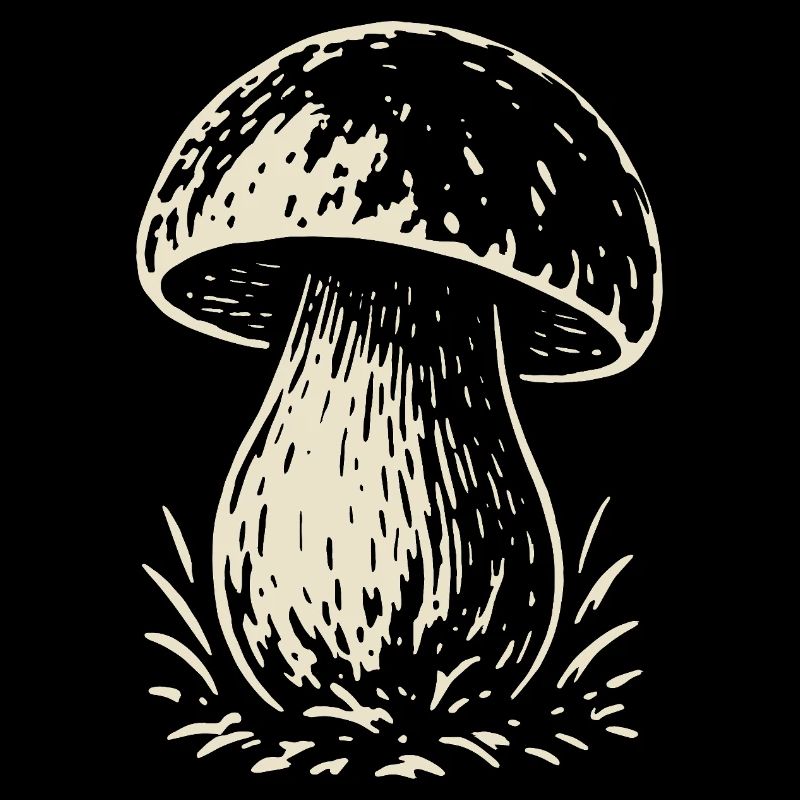 Cueilleur de cèpes - champignons - dicton