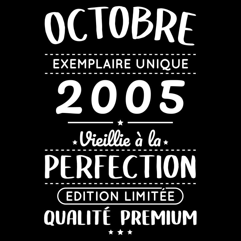 Anniversaire 20 ans - Octobre 2005 Perfection