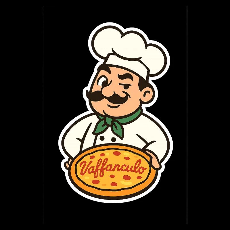 Vaffanculo T-Shirt Lustig Spruch Italien Spaß Fun