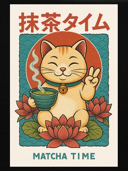 Katzenfreund Meet Matcha