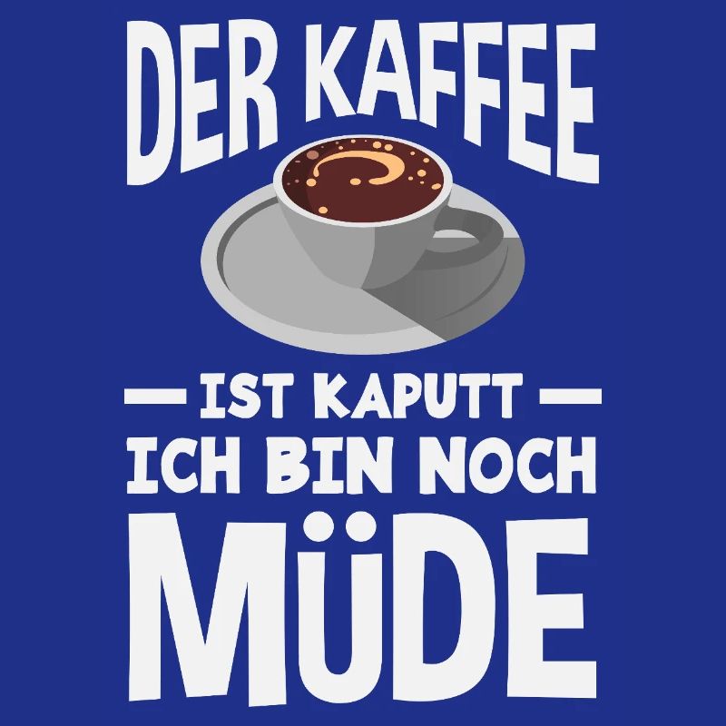 Le café est rompu – sommeil fatigué