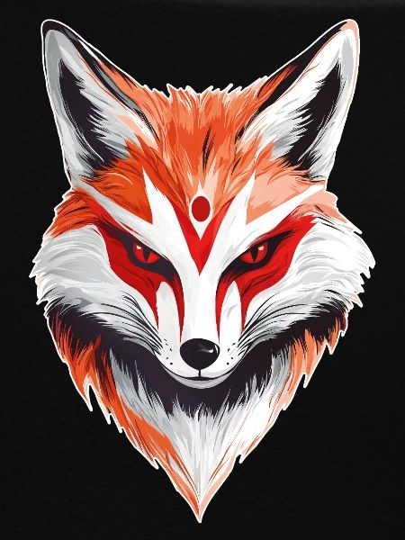 Fox Japanese Mask
