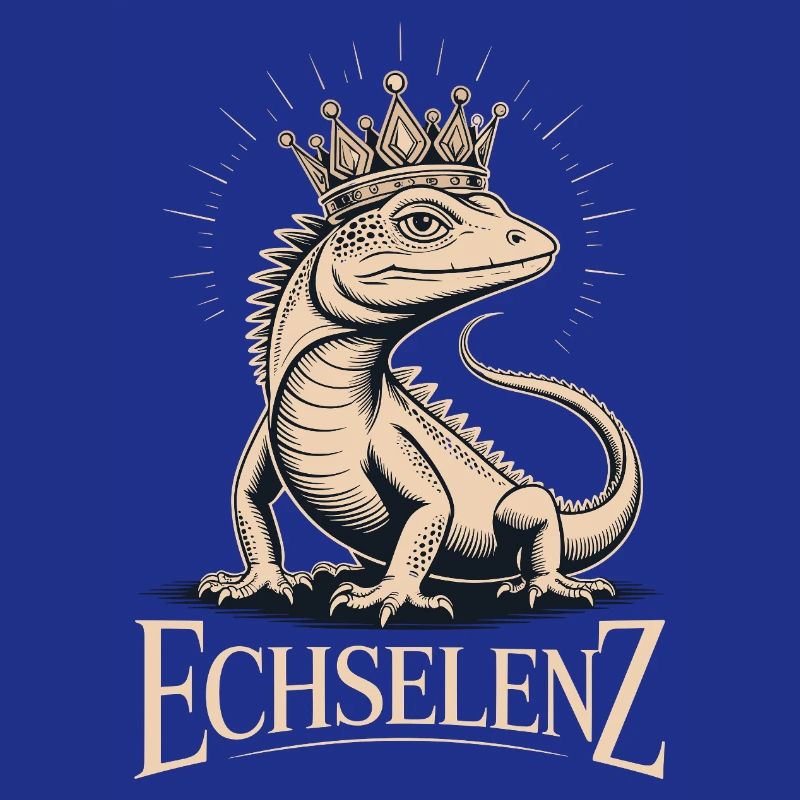 Echselenz Lustige Echse