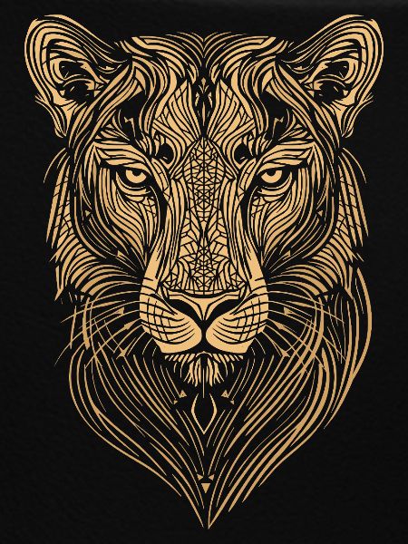 Lineart - Tiger