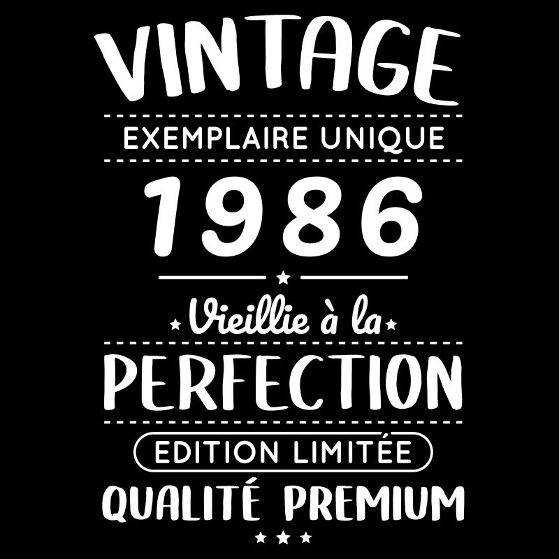 1986 – Vintage – Perfekt gereift