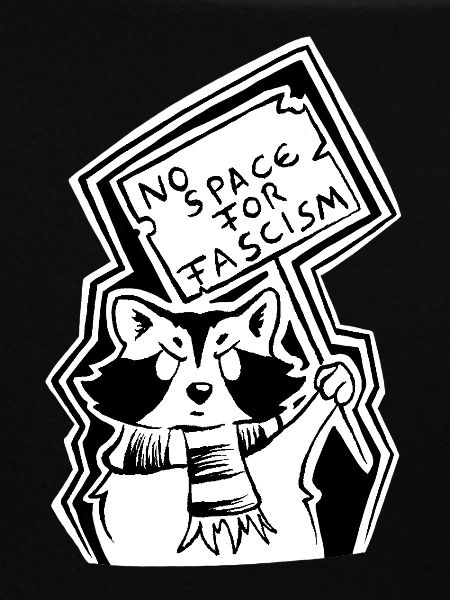 Trashpanda against Fascism