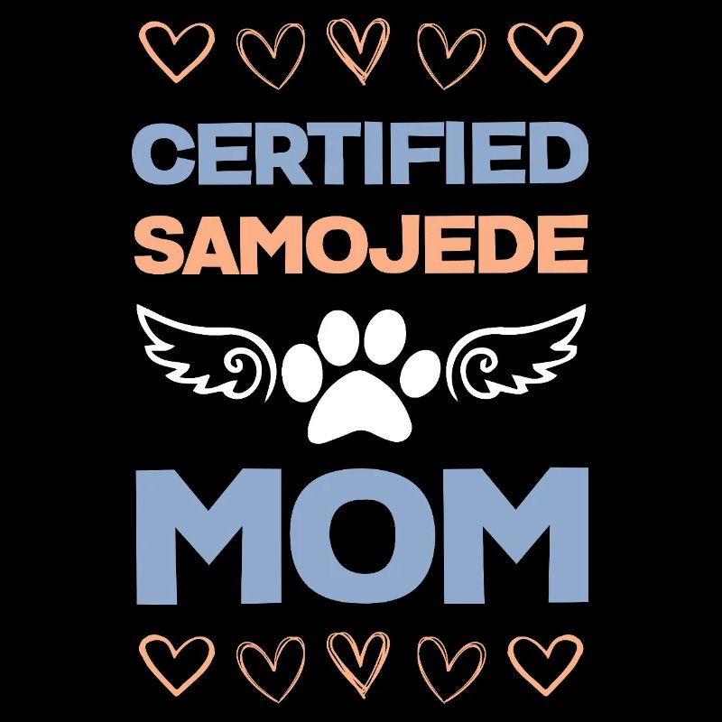 Certified Samoyed Mom Wings