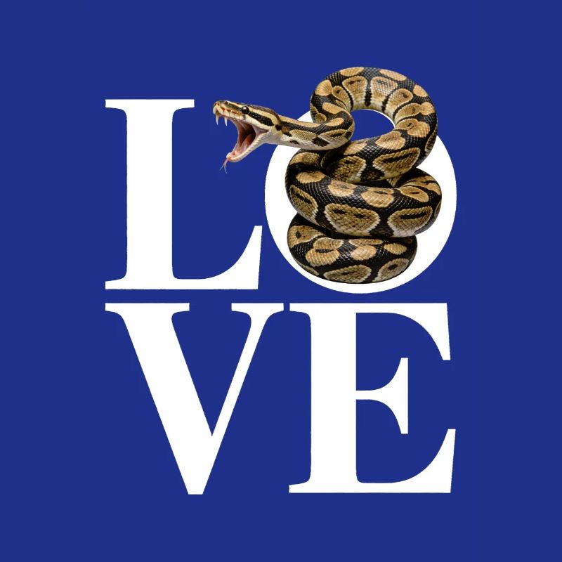 Königspython Schlangen LOVE Terrarium Python