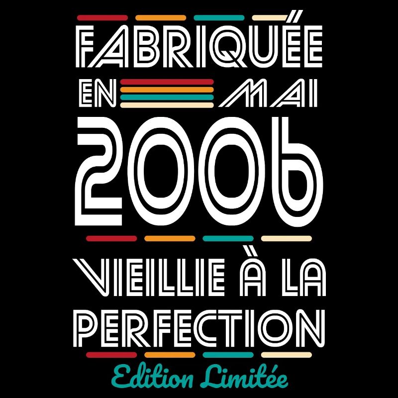 Anniversaire 20 ans - Fabriquée en Mai 2006