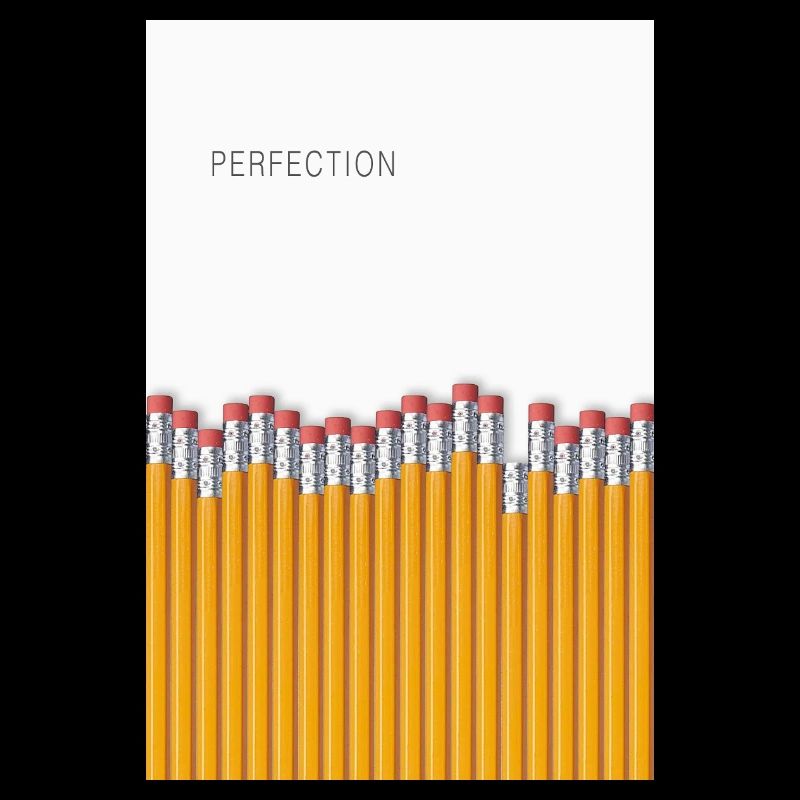 Perfection Minimalist Irony Design