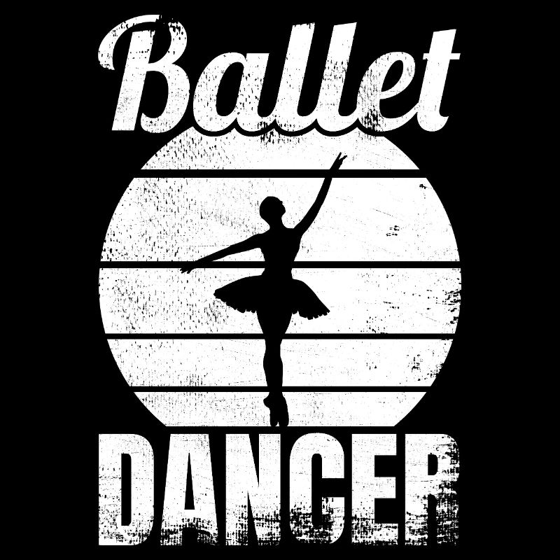 Funny ballet dancer