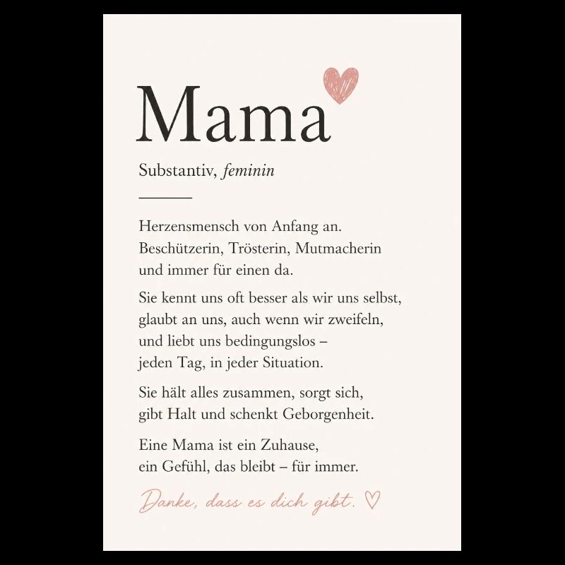 Danke Mama