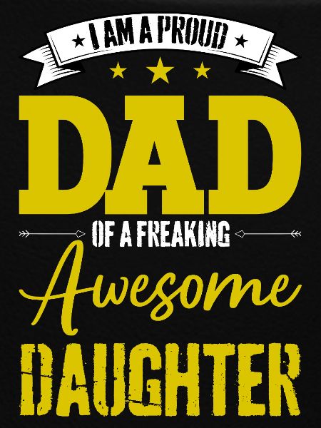 Father and daughter
