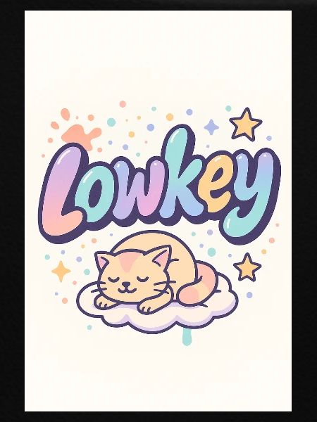 Lowkey Cat Dream Cloud