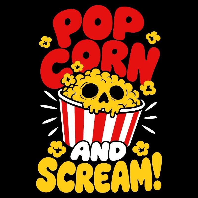 Snack Popcorn et Scream Horror